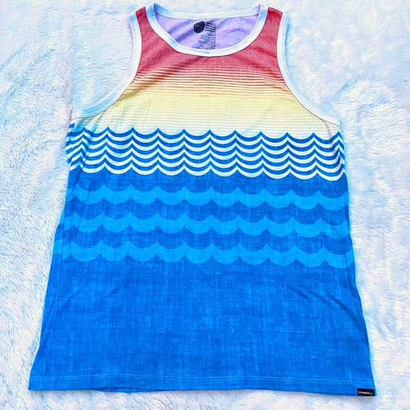 O'Neill Other - O’Neill Modern Fit Rainbow Surfer Tank Top